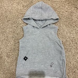 Kardashian kids sleeveless hoodie